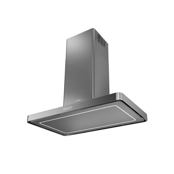 Εικόνα από Απορροφητήρας Faber T-Light Isola X A100  Inox Οροφής 100cm