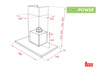 Εικόνα από Απορροφητήρας Teka DLH 786 T Ecopower Καμινάδα 70cm F.836
