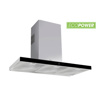 Εικόνα από Απορροφητήρας Teka Perfecta 4 DLH 985 T Καμινάδα 90cm Inox/Μαύρο Κρύσταλλο