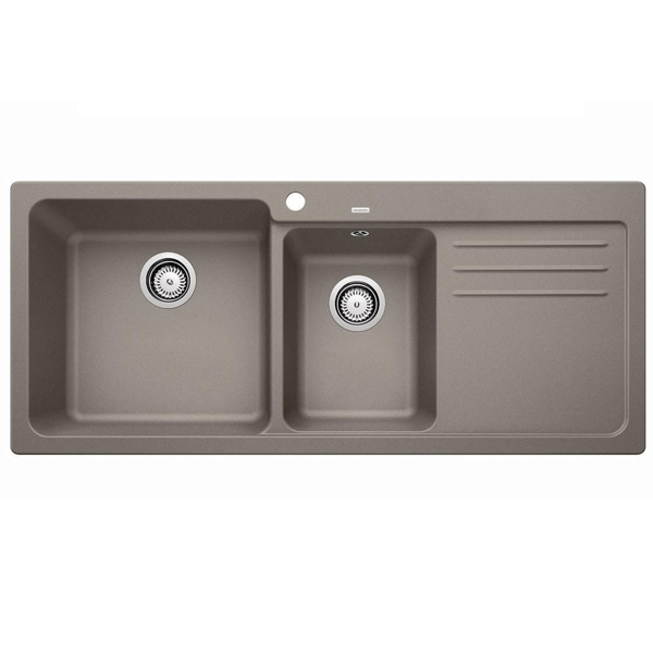 Εικόνα από Νεροχύτης Blanco Naya 8 S Silgranit 116x50cm Tartufo 519660