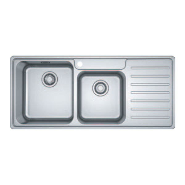 Εικόνα από Νεροχύτης Franke Bell 621 (108x48) Λείος Inox 3011850107