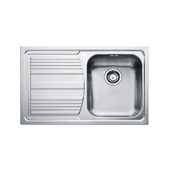 Εικόνα από Νεροχύτης Franke Logica LLL 611 Ραβδώσεις Αριστερά Σαγρέ Inox 3011663534