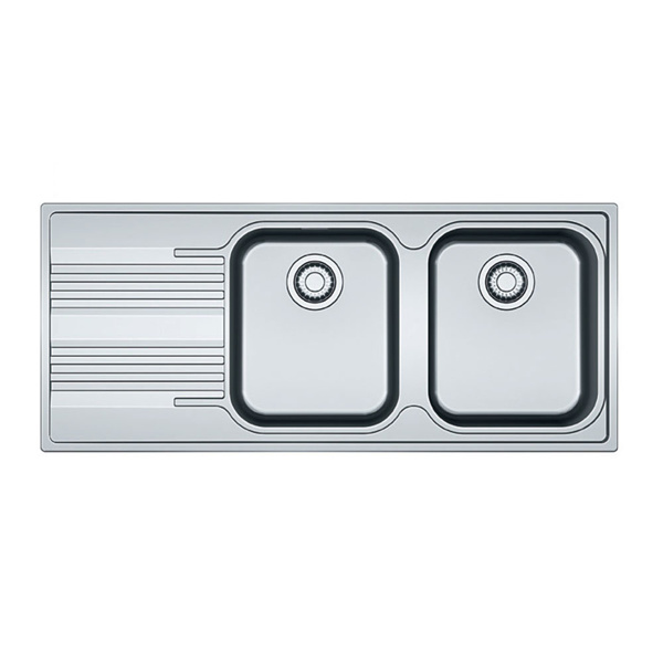 Εικόνα από Νεροχύτης Franke Smart SRX 621 Ραβδώσεις Αριστερά (116x50) Λείος Inox 3011750302