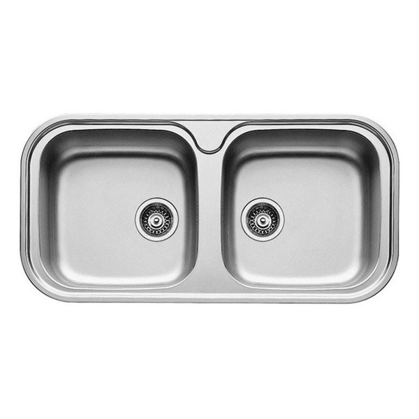 Εικόνα από Νεροχύτης Pyramis Jumbo Twin (96x48) 2B Λείος 108718201