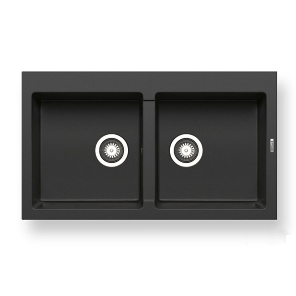 Εικόνα από Νεροχύτης Pyramis Pyragranite Athlos (86x50) 2B Carbon 070071311