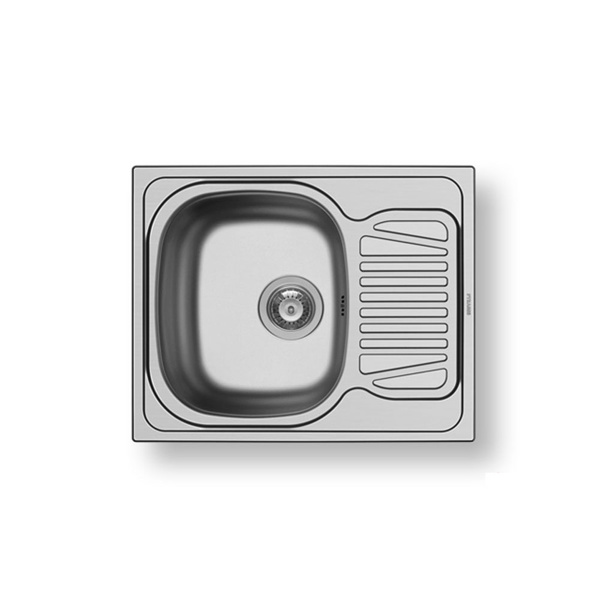 Εικόνα από Νεροχύτης Pyramis Sparta (62x50) 1B 1D Λείος 100125201