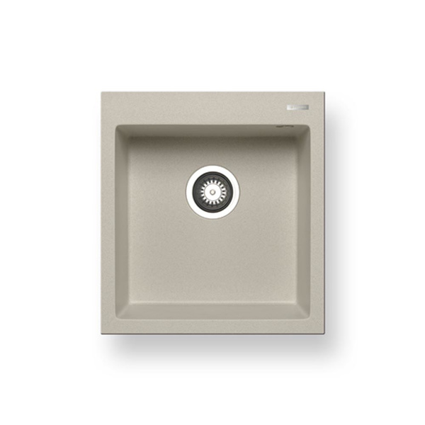 Εικόνα από Νεροχύτης Pyramis Pyragranite Istros (46x50) 1B Beige 070043911