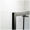 Εικόνα από Καμπίνα Ντουσιέρας Devon Flow Slider 1+1 SLF100C-400 97-101cm Black Matt Clean Glass