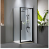 Εικόνα από Καμπίνα Ντουσιέρας Devon Flow Pivot PF90C-400 87-91cm Black Matt Clean Glass