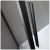 Εικόνα από Καμπίνα Ντουσιέρας Devon Flow Pivot PF90C-400 87-91cm Black Matt Clean Glass