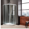 Εικόνα από Καμπίνα Ντουσιέρας 1/4 Κύκλου Axis Quadrant QX90C-100 90x90cm Clean Glass