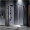 Εικόνα από Καμπίνα Ντουσιέρας Devon Flow Corner Entry  CF10080C-100 100x80cm Clean Glass