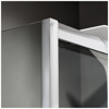 Εικόνα από Καμπίνα Ντουσιέρας Axis Corner Entry  CX10070C-100 100x70cm Clean Glass