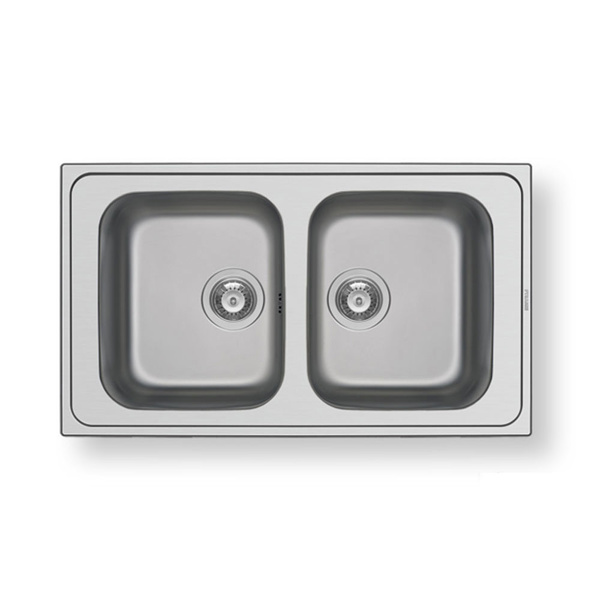 Εικόνα από Νεροχύτης Pyramis Athena Extra (86x50) 2B Σαγρέ 107163401