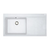 Εικόνα από Νεροχύτης Franke New Mythos MTG 611 (100x51,5) Polar White Ποδιά Δεξιά 3140070242