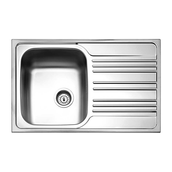 Εικόνα από Νεροχύτης Ένθετος Fortinox Valley 25100 (78x50) Λείος