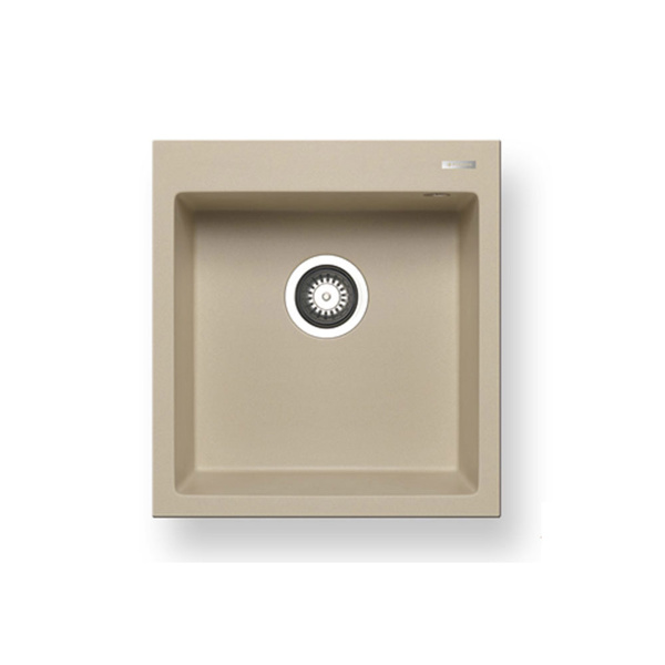 Εικόνα από Νεροχύτης Pyramis Pyragranite Istros (46x50) 1B Ivory 070108011