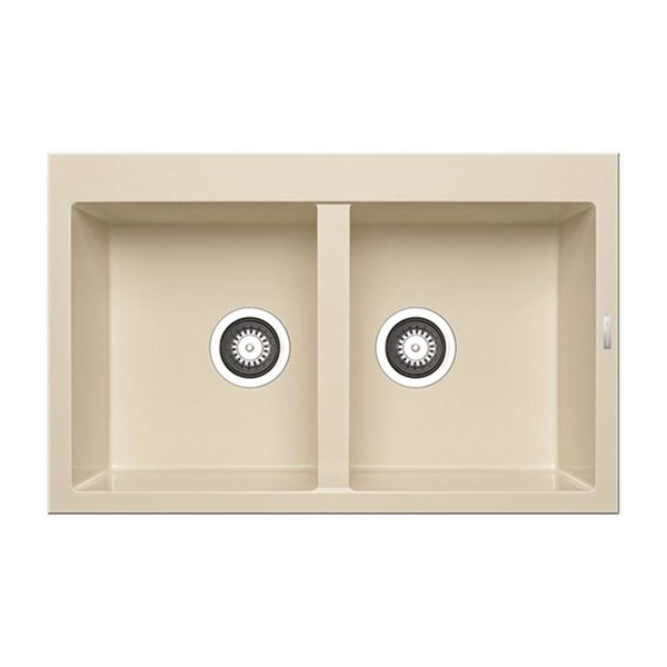 Εικόνα από Νεροχύτης Pyramis Pyragranite Alazia (79x50) 2B Ivory 070136911