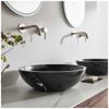 Εικόνα από Νιπτήρας Μπάνιου Fossil Molo DR45-400 Ø45cm Marquina Nero