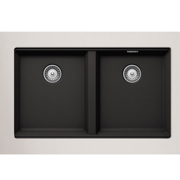 Εικόνα από Νεροχύτης Υποκαθήμενος Schock Cristalite Manhattan 30290U-1401 (75x45,6) Nero (Black)