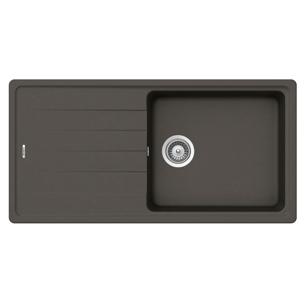 Εικόνα από Νεροχύτης Schock Cristalite Element 31100-1421 (100x50) Asphalt (Graphite)