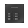 Εικόνα από Κεφαλή Εντοιχισμού Οροφής 2 Ροών 50x50cm Almar Square Temptation XL E044109-411 Black Brushed PVD