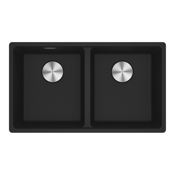 Εικόνα από Νεροχύτης Υποκαθήμενος Franke Maris Bawl MRG 120-35-35 (76x43,3) Matt Black 3149000372