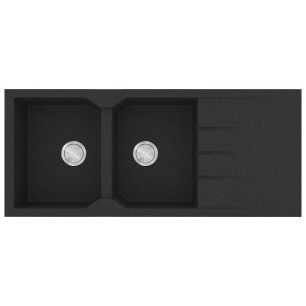 Εικόνα από Νεροχύτης Sanitec Ultra Granite 800 (116x50) Grafite