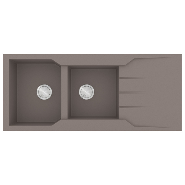 Εικόνα από Νεροχύτης Sanitec Ultra Granite 801 (116x50) Sienna