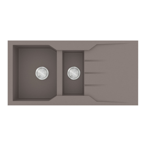 Εικόνα από Νεροχύτης Sanitec Ultra Granite 802 (100x50) Sienna