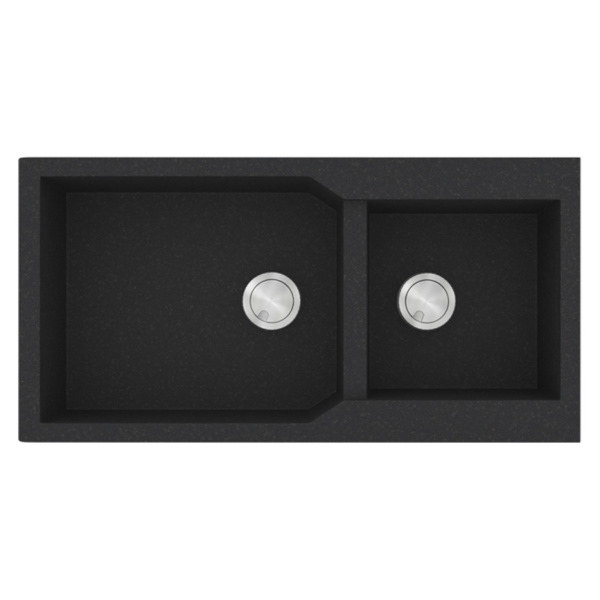 Εικόνα από Νεροχύτης Sanitec Ultra Granite 803 (98x50) Grafite