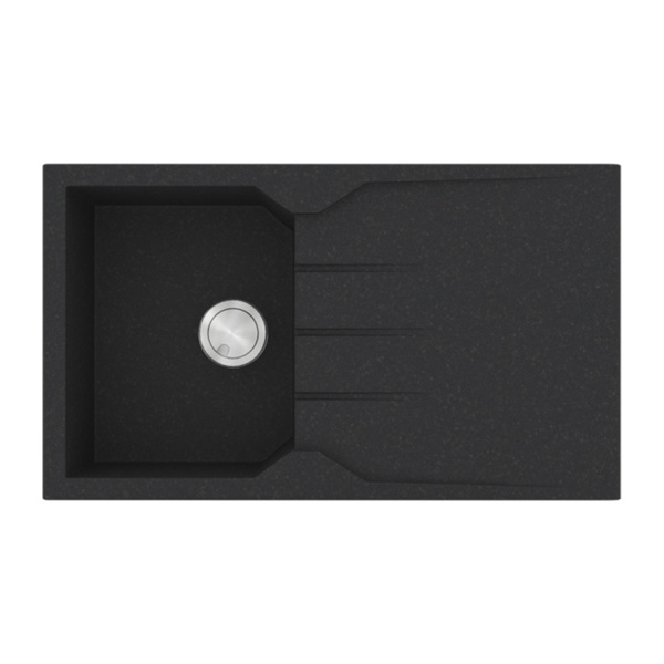 Εικόνα από Νεροχύτης Sanitec Ultra Granite 805 (86x50) Grafite