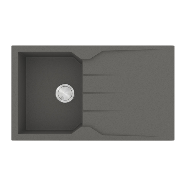 Εικόνα από Νεροχύτης Sanitec Ultra Granite 805 (86x50) Pietra