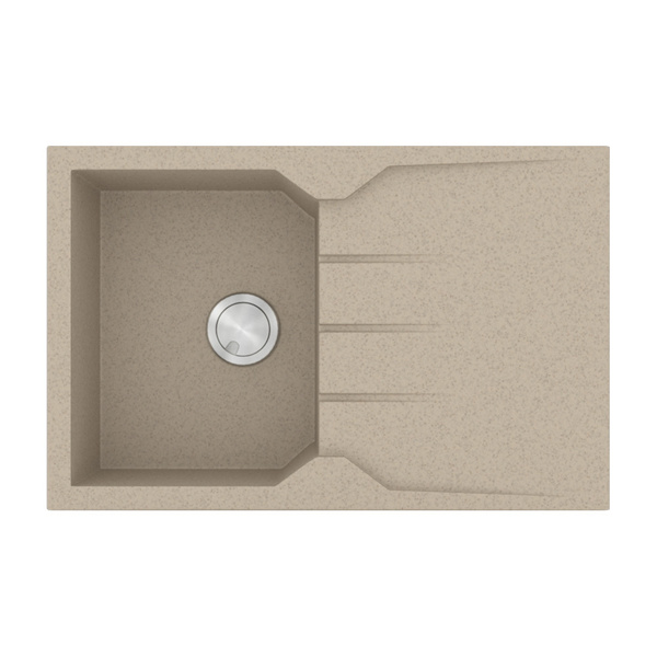 Εικόνα από Νεροχύτης Sanitec Ultra Granite 807 (79x50) Sabbia