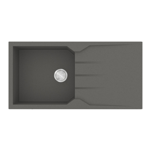 Εικόνα από Νεροχύτης Sanitec Ultra Granite 811 (100x50) Pietra