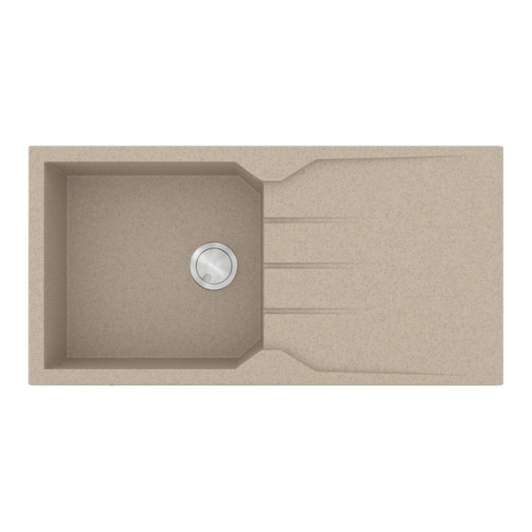 Εικόνα από Νεροχύτης Sanitec Ultra Granite 811 (100x50) Sabbia