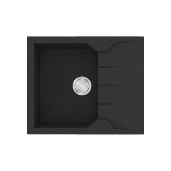 Εικόνα από Νεροχύτης Sanitec Ultra Granite 812 (60x50) Grafite