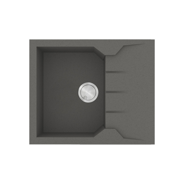 Εικόνα από Νεροχύτης Sanitec Ultra Granite 812 (60x50) Pietra