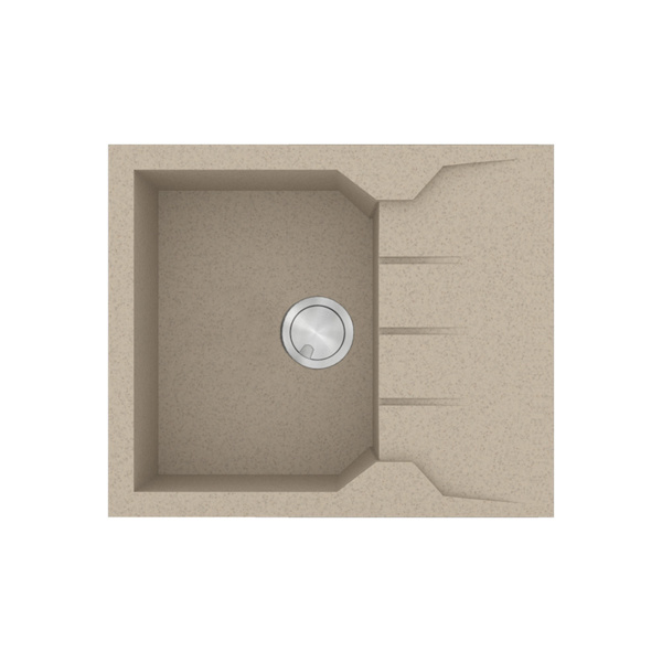 Εικόνα από Νεροχύτης Sanitec Ultra Granite 812 (60x50) Sabbia