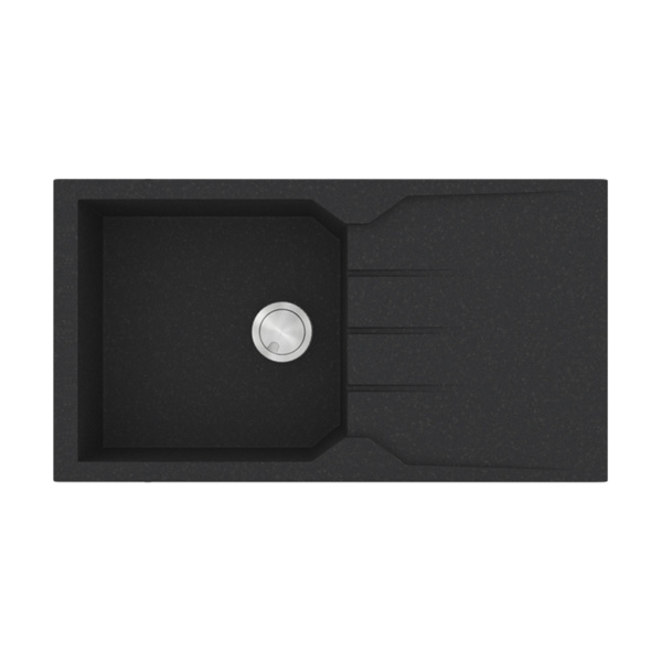 Εικόνα από Νεροχύτης Sanitec Ultra Granite 814 (86x50) Grafite