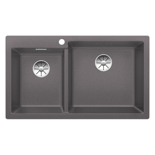 Εικόνα από Νεροχύτης Blanco Pleon 9 Silgranit 86x50cm Rock Grey 523058