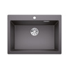 Εικόνα από Νεροχύτης Blanco Pleon 8 Silgranit 70x51cm Rock Grey 523044