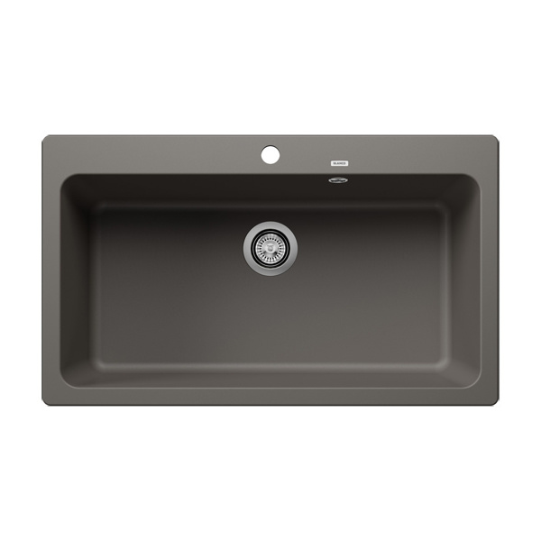 Εικόνα από Νεροχύτης Blanco Naya XL 9 Silgranit 86x51cm Volcano Grey 527316