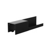 Εικόνα από Άγγιστρο Διπλό Με Ράφι Verdi Strantza (40x9,3x9,3Υ cm) Black Matt 7230305