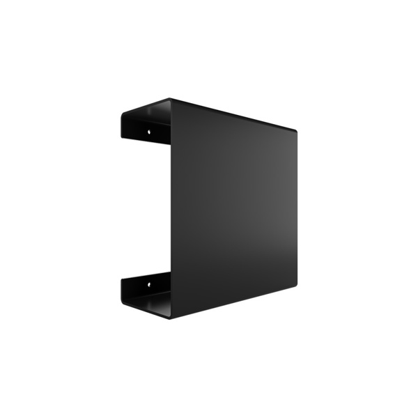 Εικόνα από Ράφι Κλειστό 23cm Verdi Strantza (23x10x23Υ cm) Black Matt 7230505