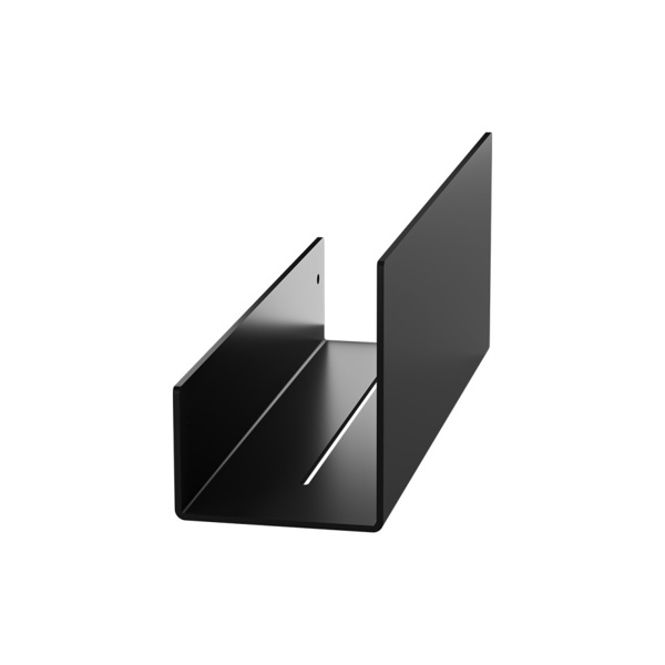 Εικόνα από Ράφι Υψηλής Πρόσοψης Με Αποστράγγιση  Verdi Strantza (30x9,3x12Υ cm) Black Matt 7233405