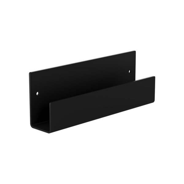 Εικόνα από Ράφι Προβολής 5cm Verdi Strantza (25x5x9Υ cm) Black Matt 7233905