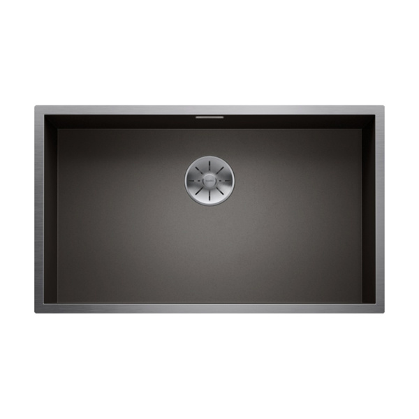 Εικόνα από Νεροχύτης Υποκαθήμενος Blanco Zerox 700-U (74x44) Dark Steel 526244