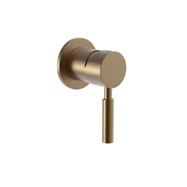 Εικόνα από Μίκτης Εντοιχισμού 1 Εξόδου La Torre New Tech 12051SP-221 Antique Brass