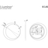 Εικόνα από Καθρέπτης Φωτιζόμενος LED Luminor Eclipse 82 Ø82/70cm